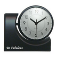 Swivel Head Desk Alarm Clock-BLACK
